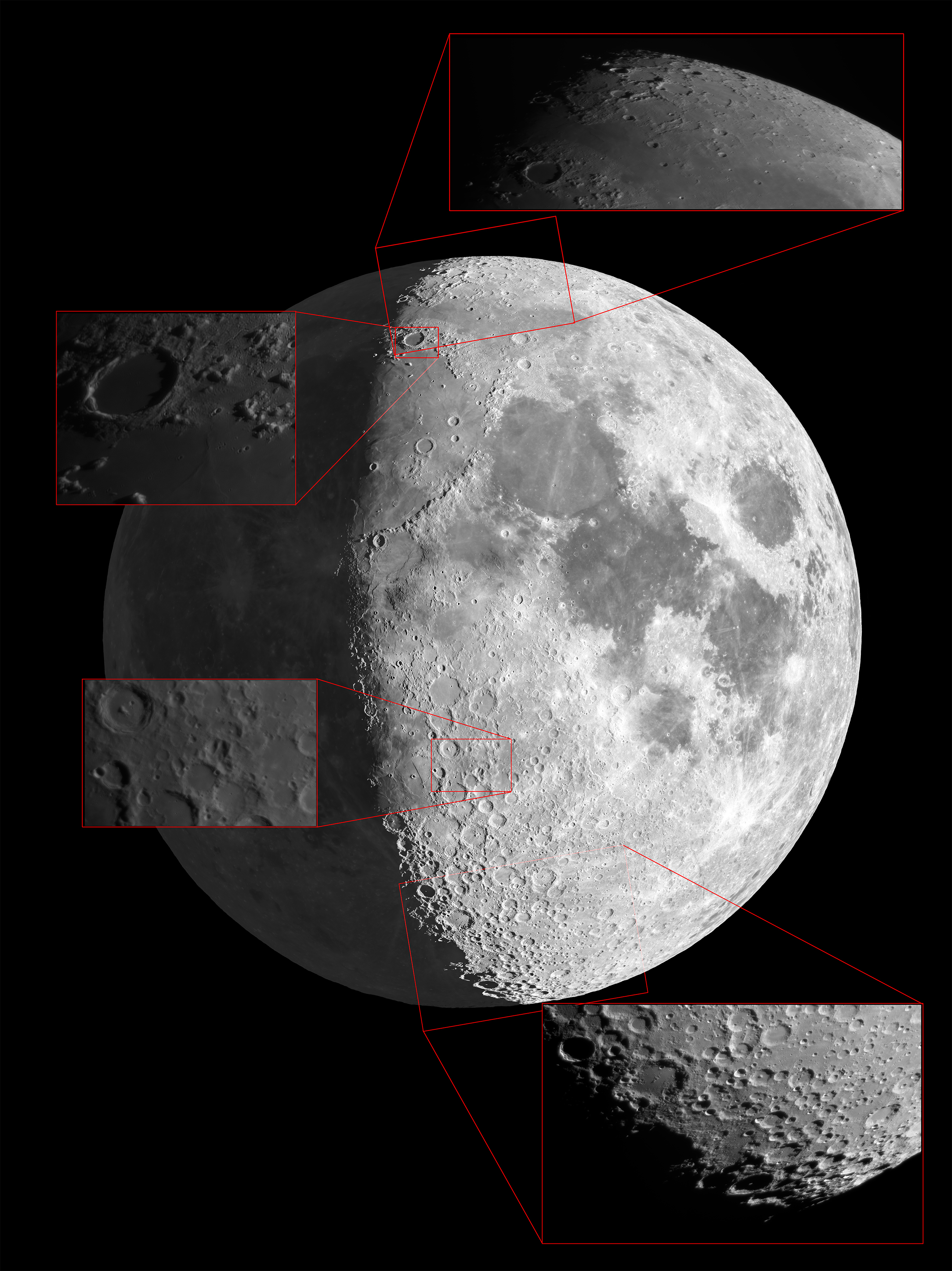 Moon mosaic